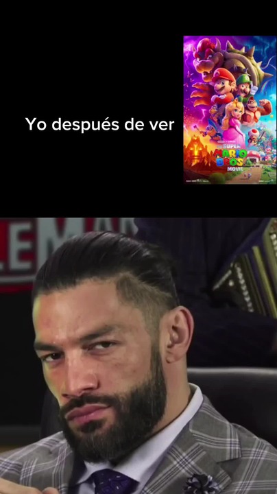 Yo después de verme la película de Super Mario Bros Meme subido por