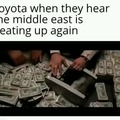 Toyota and middle east