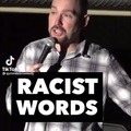 Racist words
