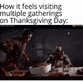 Dark humor for Thanksgiving day
