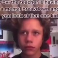 Teacher mental breakdown