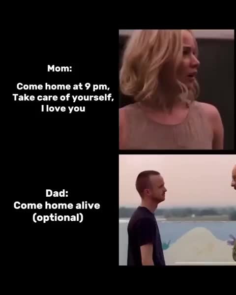 Mom vs dad meme - Meme by Zeio44 :) Memedroid