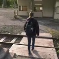 Such a welcoming abandoned train station