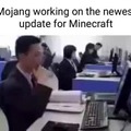 Mojang updating Minecraft