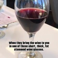 Body shaming a glass of wine is so fucking funny