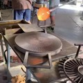 Fabricating glass bowls on the streets
