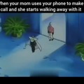 Mom during a call meme