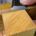 Extremely sharp tool and carpenter precision