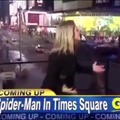 Por fin salió Spiderman en las noticias