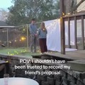 Wedding proposal