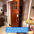 dad wants to talk man to man