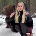 Masha y el oso en la vida real
