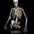 "Pablo o esqueleto"