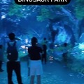 Dinosaur park in China