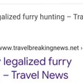 Norway legalized furry hunting