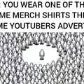 Imagina gastar 300 conto em camisa de YouTuber