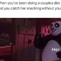Couples diet meme