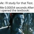 i'll study for that test