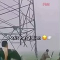tiraron la torrre Eiffel