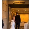 wholesome wedding moment