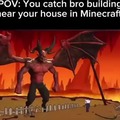 The Minecraft devil