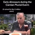 Dinosaurs during the Carnian Pluvial event