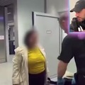 Russian woman outrageous that german airport security doesn't speak russian