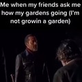 No garden