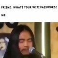 Ami: c'est quoi ton mot de passe wifi ?
