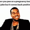 Pregnancy test meme