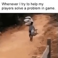 Helping players