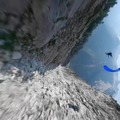 vídeo en caída libre en paracaídas