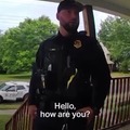 That officer laugh lol
