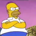 Homero cuidando la yerba