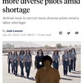 Airlines diversity meme