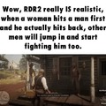 RDR2 really is realistic