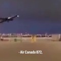 One of the engines of a Boeing 777 caught fire right after take-off. The incident occurred on June 5, at Toronto Airport, Canada.