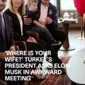You think Elon Musk has non-awkward meetings?
