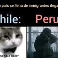 Chile y Perú con inmigrantes ilegales