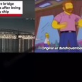 The Simpsons predicted the Baltimore Bridge collapse