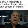 only need protein