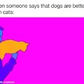 cats are better than dogs