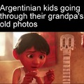 Dark argentinian meme