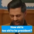 Hasan Minage leaning right
