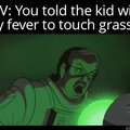 touch grass