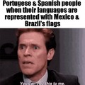 Portugese and spanish