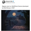 Regular Zoom vs Disney's Multi Plane Camera