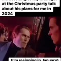 Christmas party meme