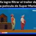 Por si no saben,van a presentar el tráiler de la película de Super Mario este Jueves