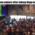 Johnny Depp wins